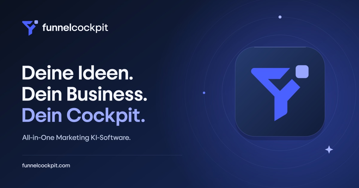 FunnelCockpit – Webseiten, Funnels & Marketing mit KI